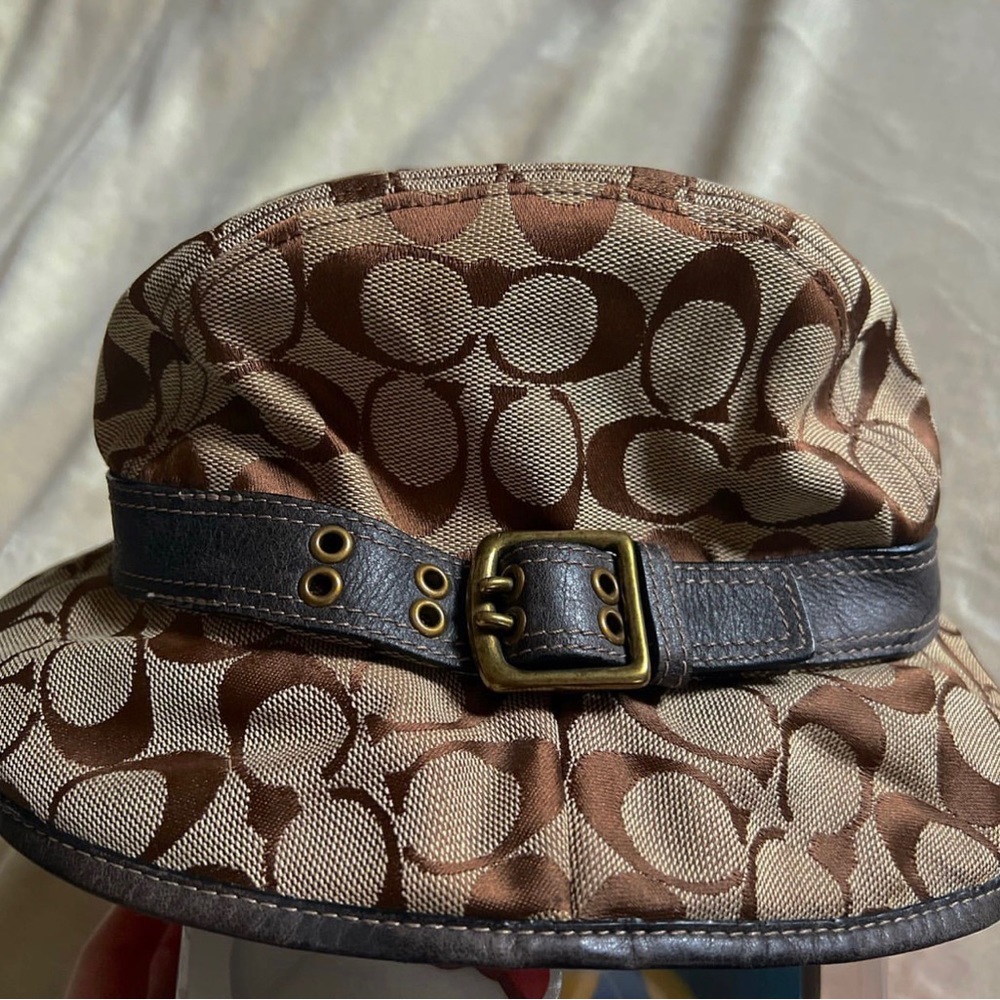 Vintage coach bucket hat!